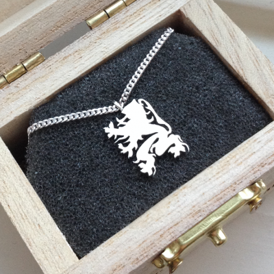 hanger zilver goud vlaamse leeuw ketting utrecht goudsmid lingdesign