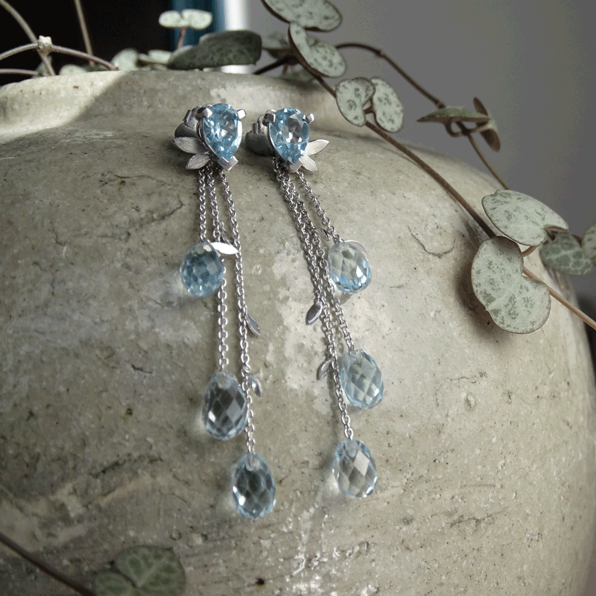 19 karaat witgouden trouwsieraden